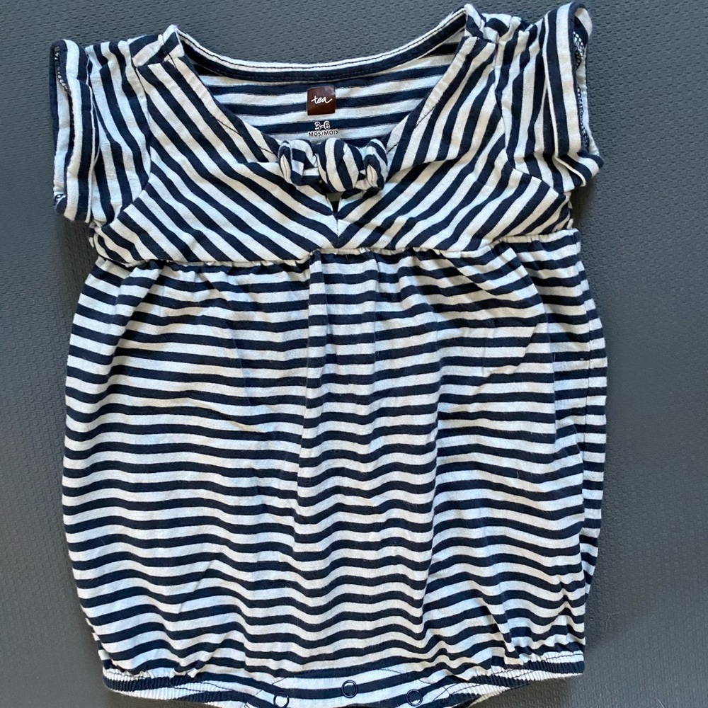 Tea Collection layette/body suit (3-6mos)